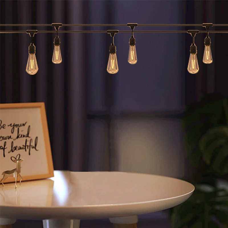 How does an outdoor camping light string enhance your camping experience?